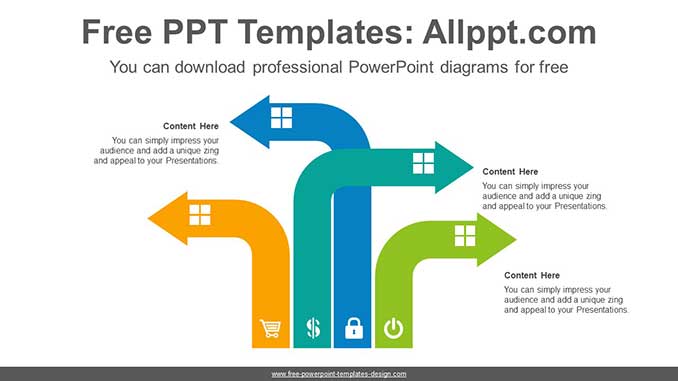 Rising Curve Arrow Powerpoint Diagram Powerpoint And Google Slides Saveslides Templates