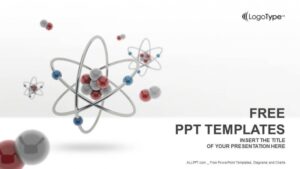 3D Atom Model PowerPoint Templates - Powerpoint and google slides ...