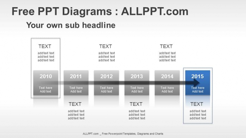 6 Years Timeline PPT Diagrams - Powerpoint and google slides Saveslides ...