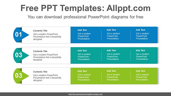 Bookmark Banner PowerPoint Diagram - Powerpoint and google slides ...