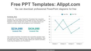 Comparative Line Chart PPT Diagram - Powerpoint and google slides ...