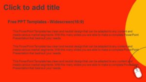 Computer Mouse with Cable PowerPoint Templates - Powerpoint and google ...
