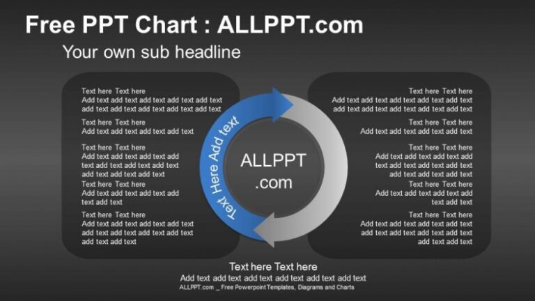 Cycle and Text box PPT Diagram - Powerpoint and google slides ...