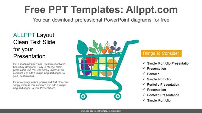 Food Cart Checklist PPT Diagram Powerpoint And Google Slides 