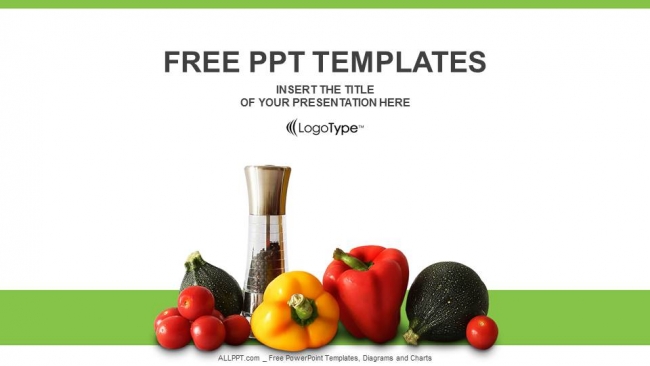 Fresh vegetables PowerPoint Templates - Powerpoint and google slides ...