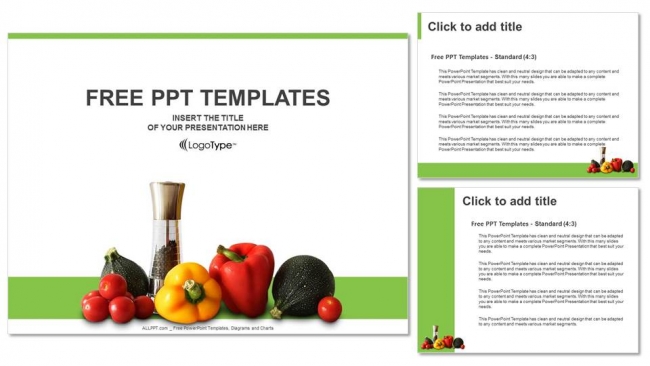 Fresh vegetables PowerPoint Templates - Powerpoint and google slides ...