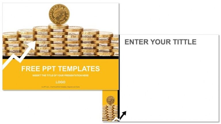 Gold Coins Finance PowerPoint Templates - Powerpoint and google slides ...