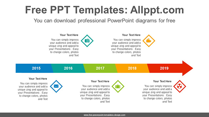 Horizontal Bar Arrow Powerpoint Diagram Template Powerpoint And Hot Sex Picture 1956