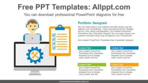 Online Computer Repair PowerPoint Diagram - Powerpoint and google ...