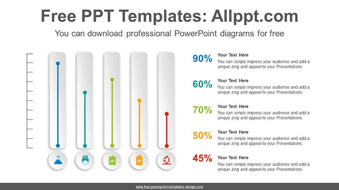 Paper card chart PowerPoint Diagram - Powerpoint and google slides