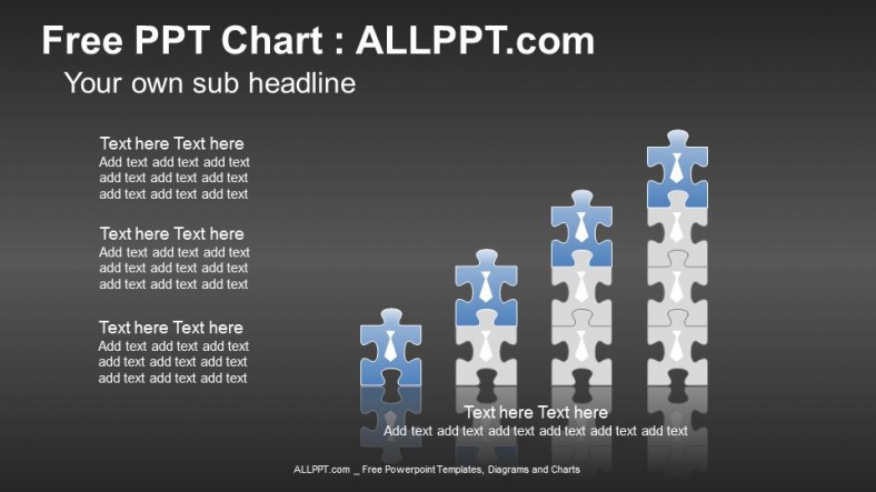 Puzzle Pieces PPT Charts - Powerpoint and google slides Saveslides ...