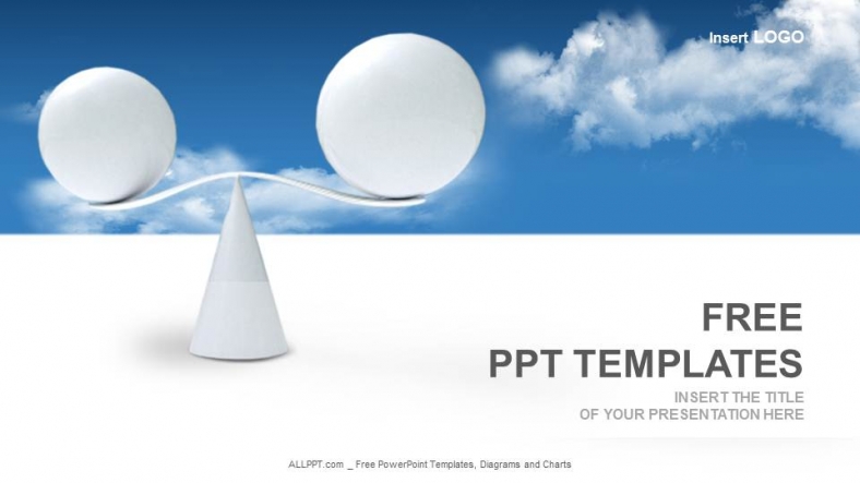 Spheres Balance-Business PowerPoint Templates - Powerpoint and google ...