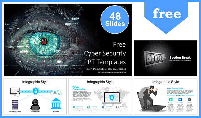 Cyber Security PowerPoint Templates posting