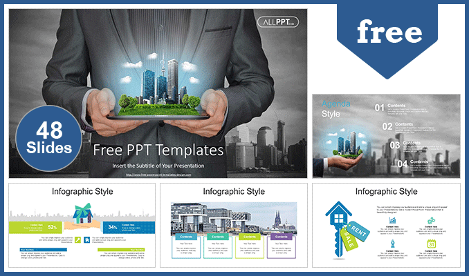 Real Estate Business PowerPoint Templates Powerpoint and google