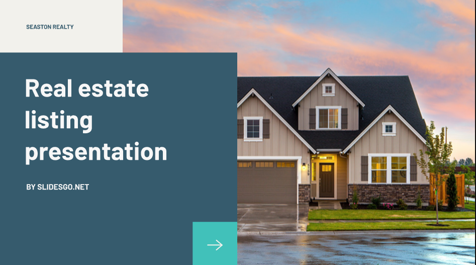 Real Estate Listing - Powerpoint and google slides Saveslides templates